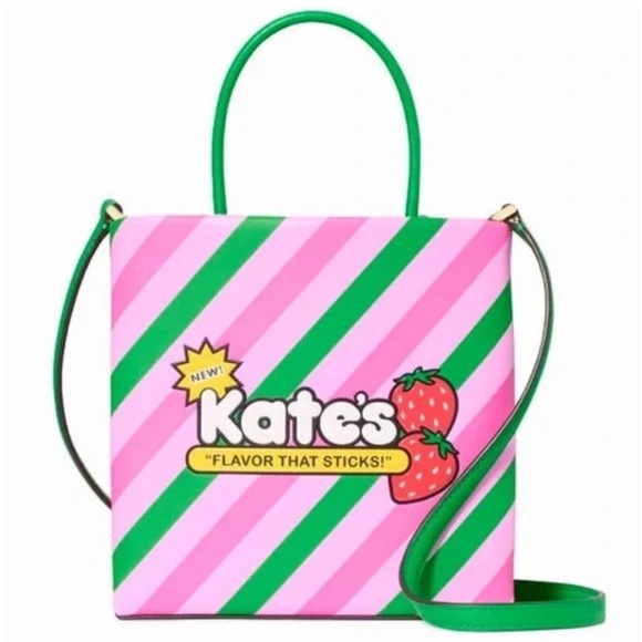 Kate Spade Novelty Bubblegum Sticky Situation Tote NWT - Picture 1 of 6